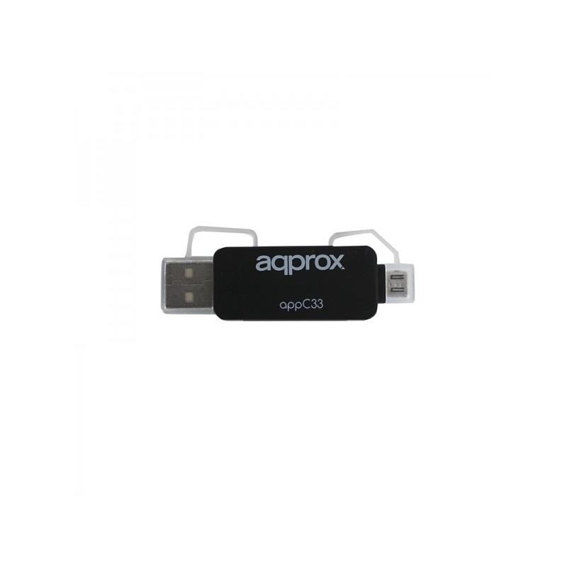 Approx Appc33 Adaptador Microsdsdmmc A Usbmicro